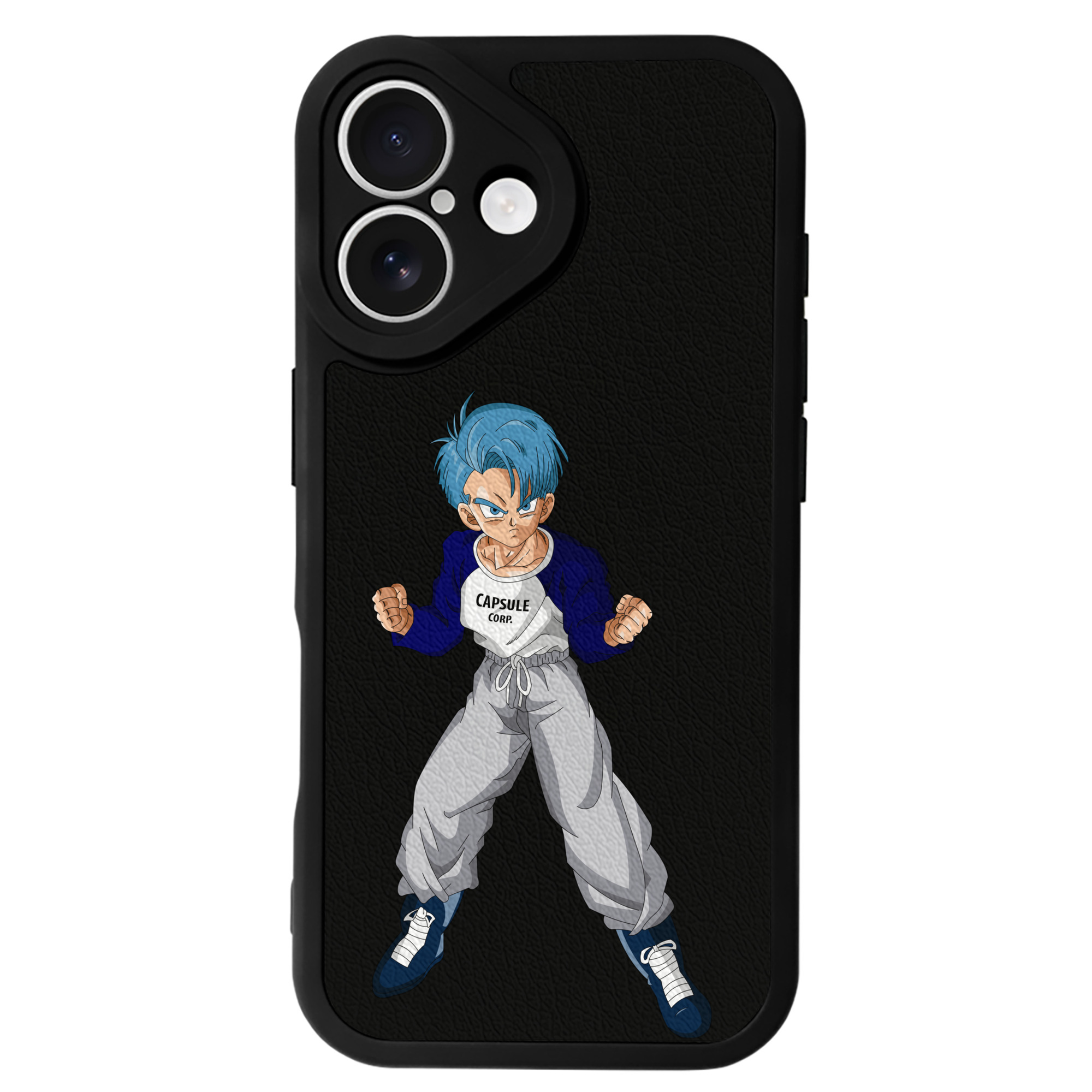 （画像用） ドラゴンボール DRAGON BALL 【iPhone 16シリーズ対応】シリコンスマホケース（レザー調） 材質：シリコン